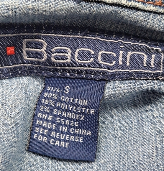 Baccini Women's Jean Jacket   Size S - Picture 5 of 11